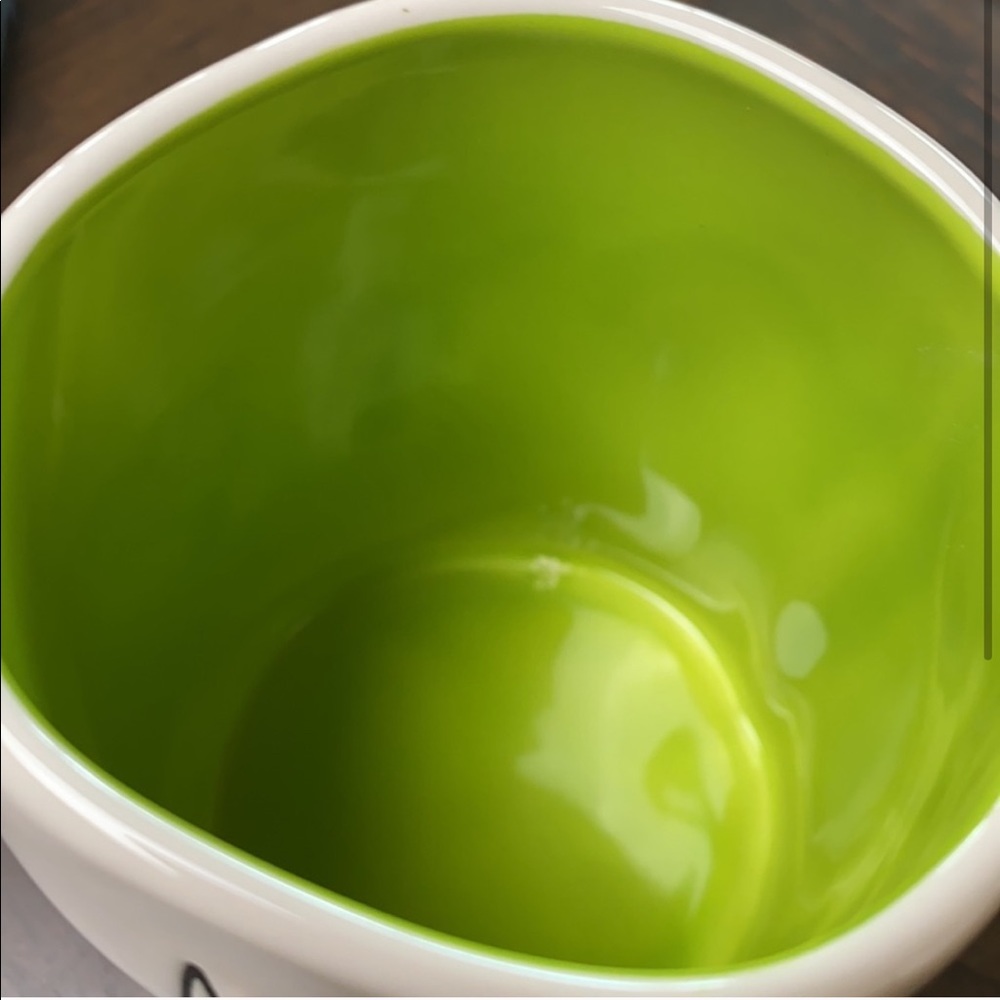RAE DUNN More boos please white & green mug - Picture 2 of 3